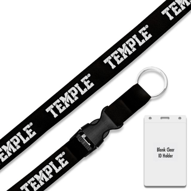 Temple University 3/4" Lanyard