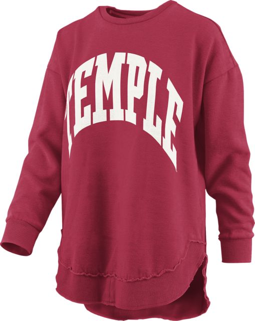 Temple University Women's Fleece Poncho