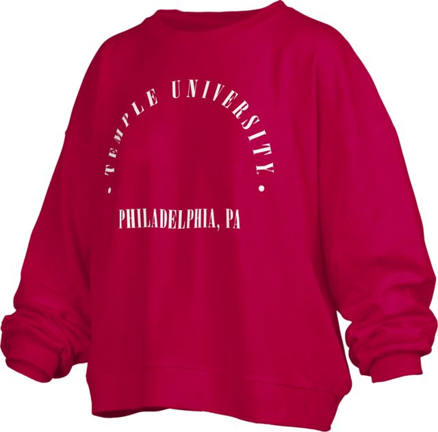 Temple University Women's Crewneck Sweatshirt