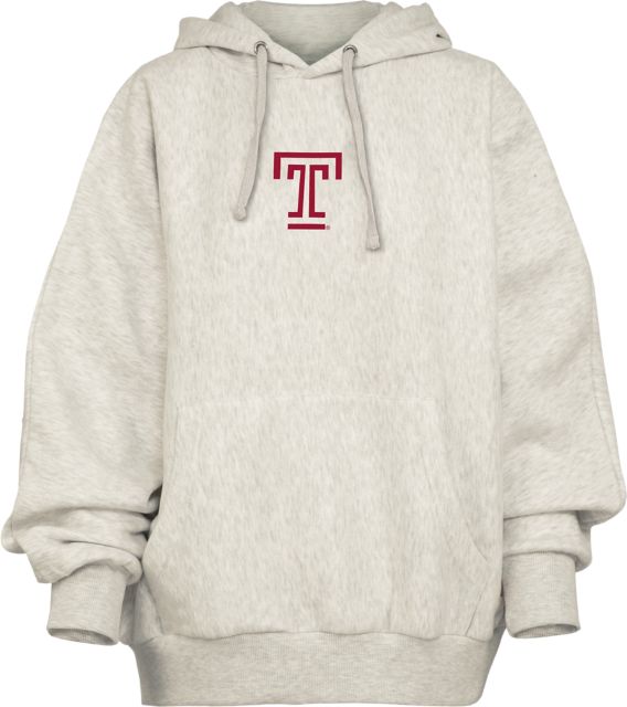 Temple University Owls Women's Oversized Hooded Sweatshirt