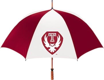 Temple University Owls 62'' Windshaft Umbrella
