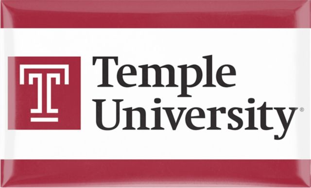 Temple University 2.2x3.6 Magnet