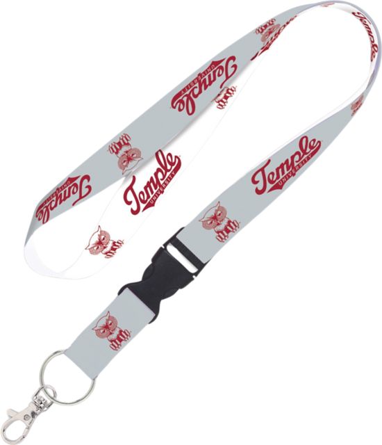 Temple University Owls Lanyard with Buckle