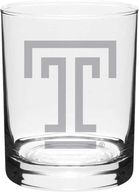 Temple University 14 oz. Wine Glass