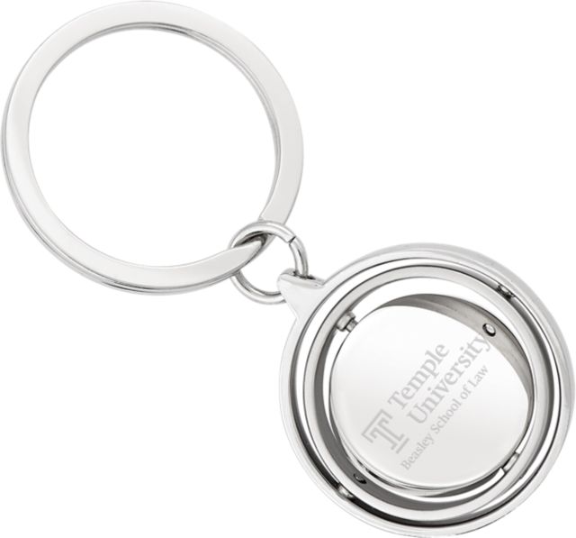 Temple University Gimball Keyring