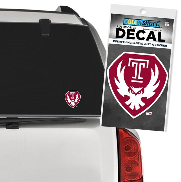Temple University Owls Decal