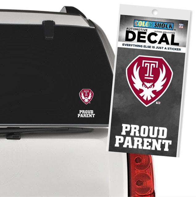 Temple University Owls Proud Parent Decal