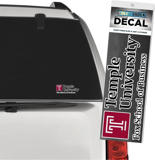 Temple University Decal