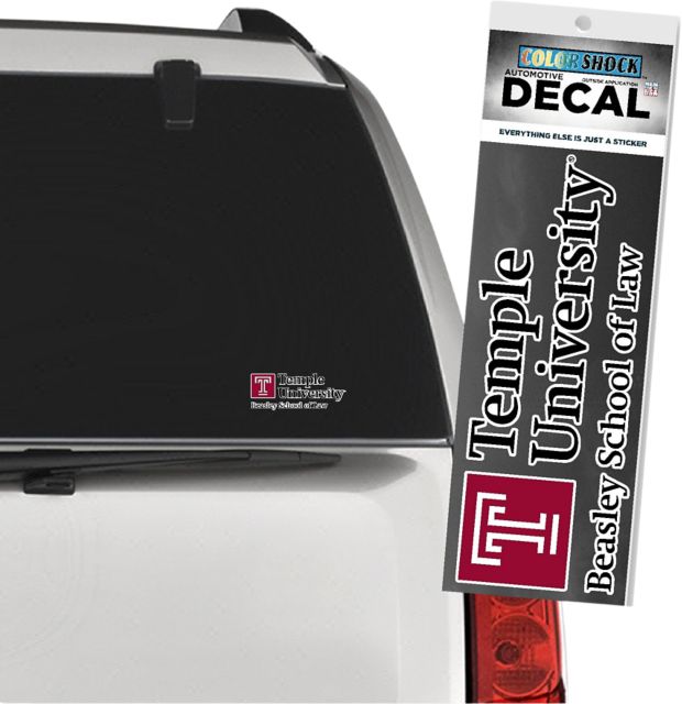 Temple University Mom Decal