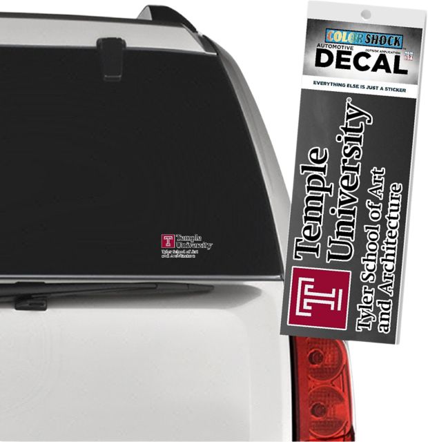 Temple University Dad Decal