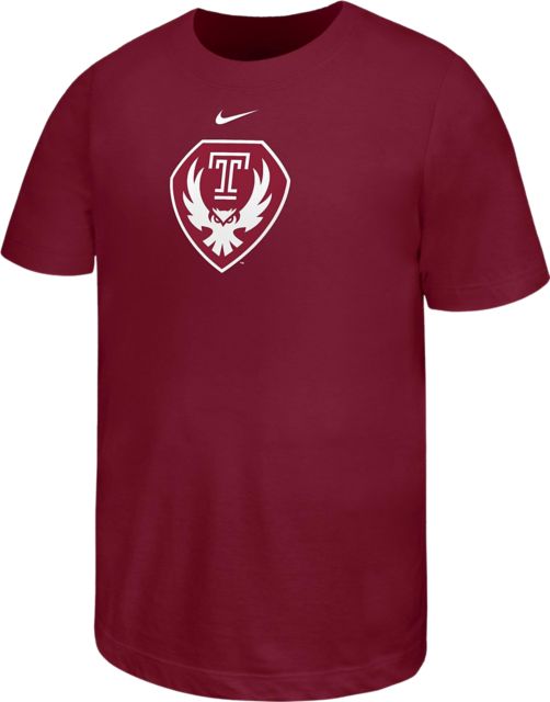 Temple University Owls Youth Short Sleeve T-Shirt