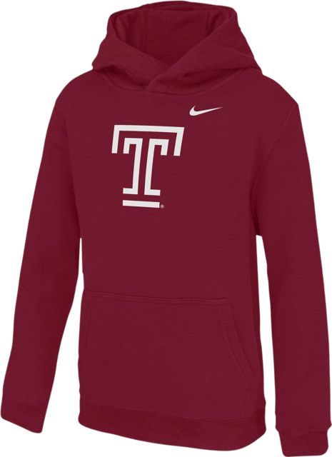 Temple University Youth Club Fleece Hood