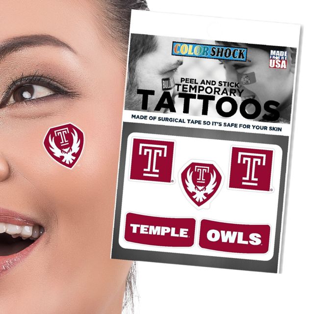 Temple University Owls Mini Decal