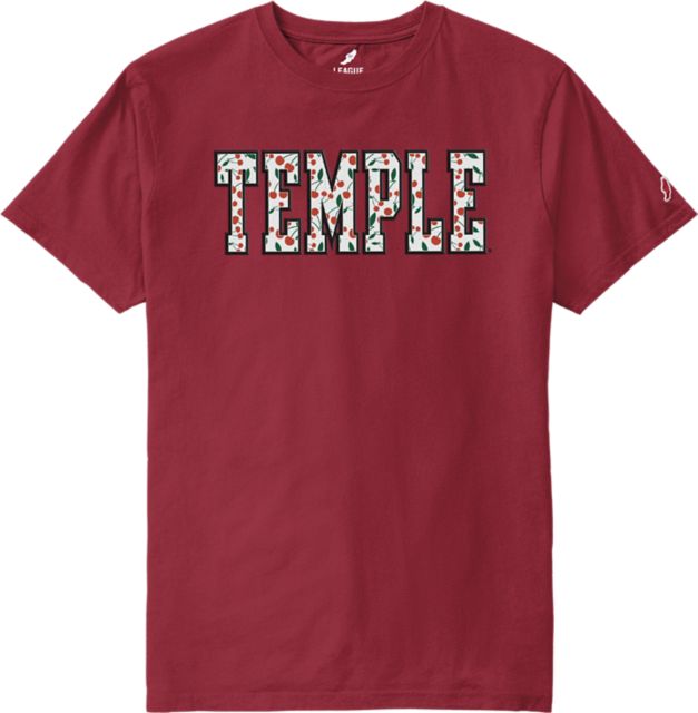 Temple University All American Cherry Short Sleeve T-Shirt