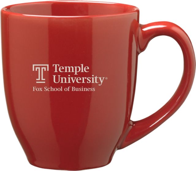 Temple University Foox School of Business 16 oz. Bistro Mug
