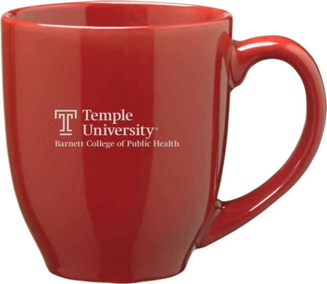 Temple University Barnett College of Public Health 16 oz. Bistro Mug