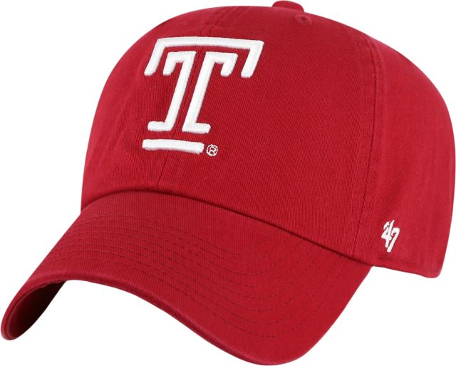 Temple University Adjustable Washable Cotton Cap