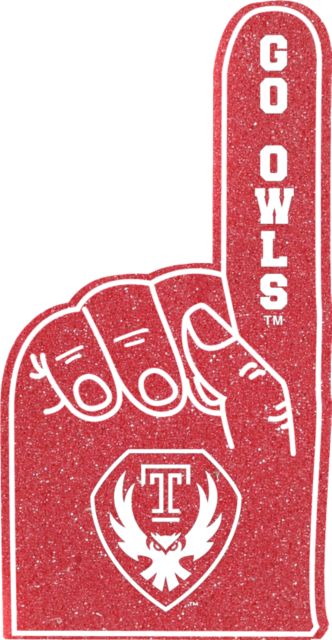 Temple University Owls 18" Foam Hand