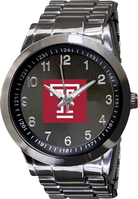 Temple University 44mm Men's Metal Watch