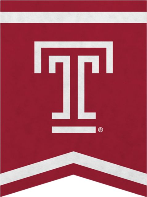Temple University 18x24'' Owls Banner