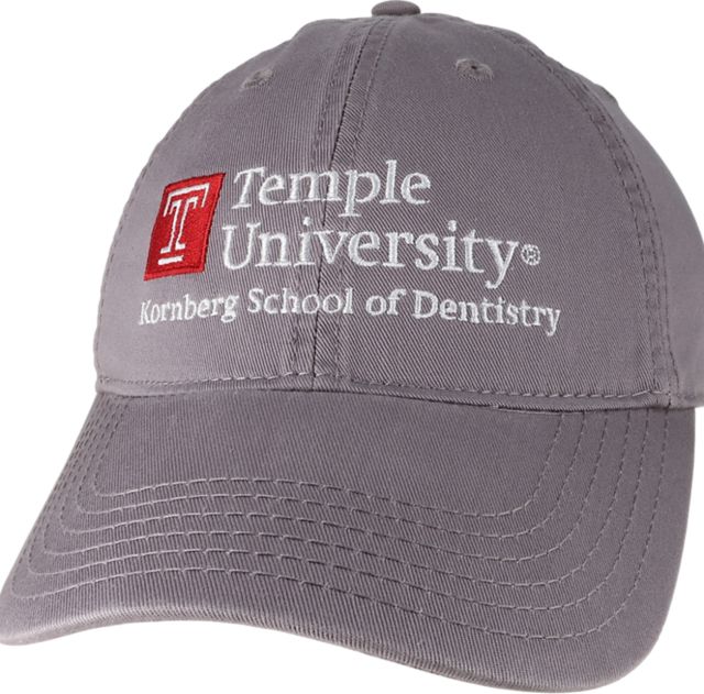 Temple University Kornberg School of Dentistry Relaxed Twill Cap