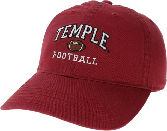 Temple University Football Relaxed Twill Adjustable Hat