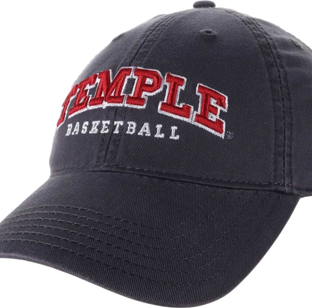 Temple University Basketball Adjustable Relaxed Twill Cap