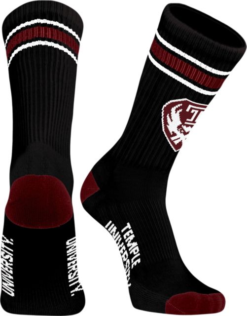 Temple University Owls Crew Socks