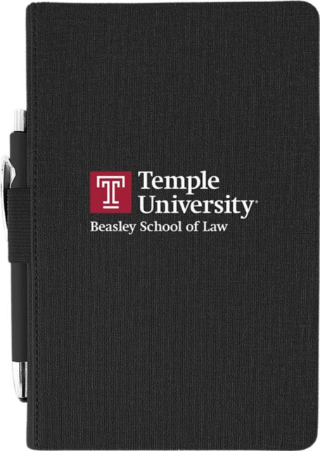 Temple University Beasley School of Law Journal with Pen