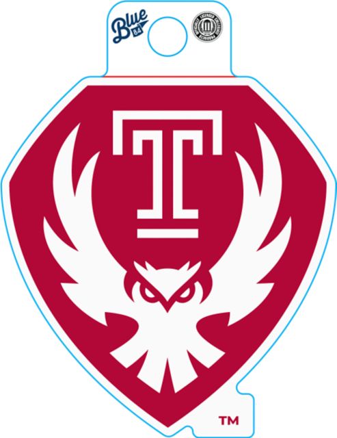 Temple University Full-Size Sticker