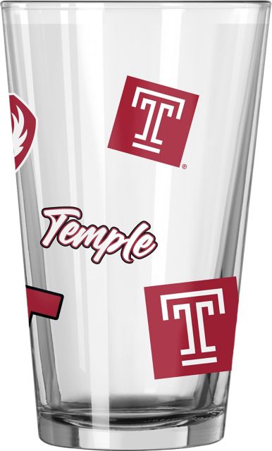 Temple University 16oz Dreamweave Pint Glass
