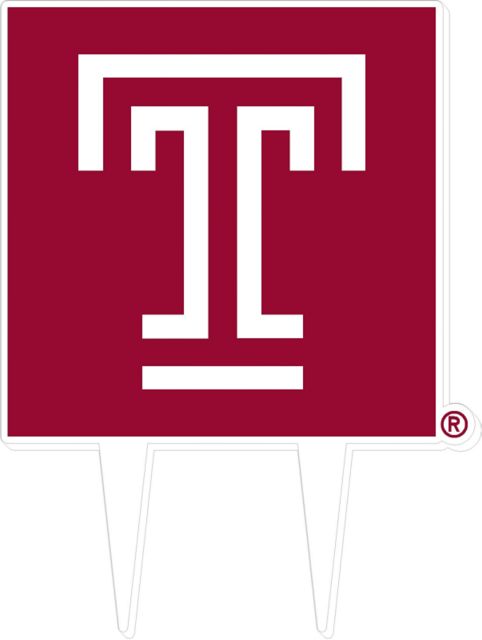 Temple University Garden Guard Sign