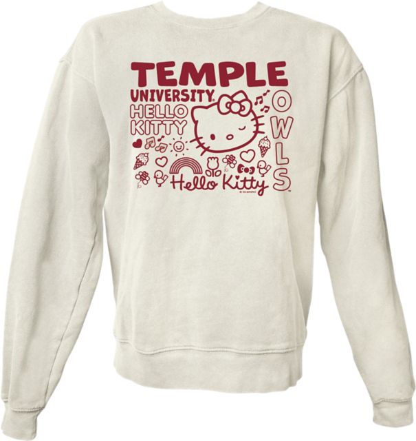 Temple University Owls Women's Crewneck Sweatshirt