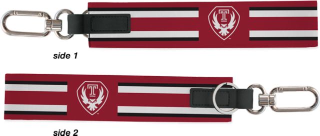 Temple University Carabiner Strap Keychain