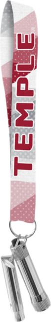 Temple University Key Strap