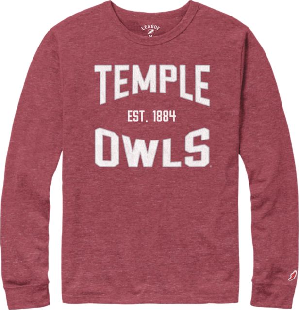 Temple University Owls Long Sleeve T-Shirt