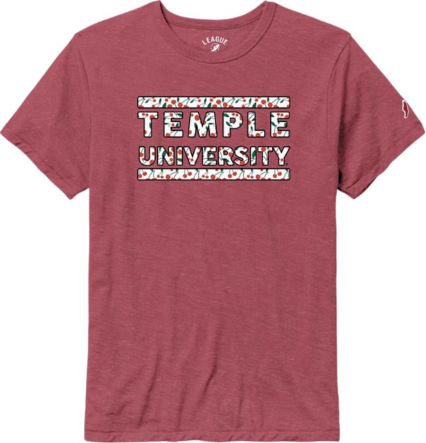 Temple University Cherry Short Sleeve T-Shirt