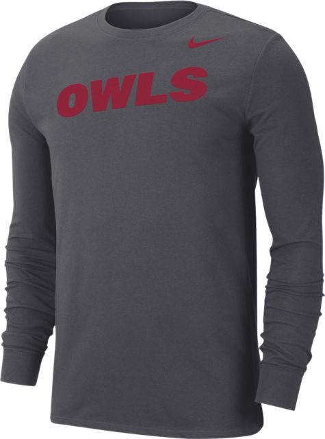 Temple University Owls Dri-Fit Long Sleeve T-Shirt
