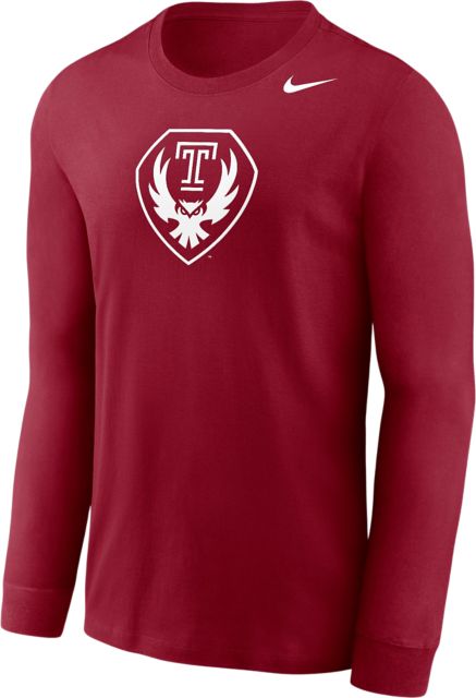 Temple University Owls Dri-Fit Long Sleeve T-Shirt