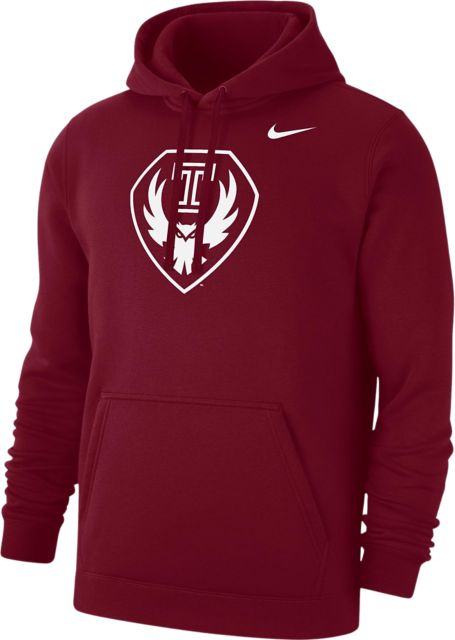 Temple University Hooded Pullover Fleece Sweatshirt