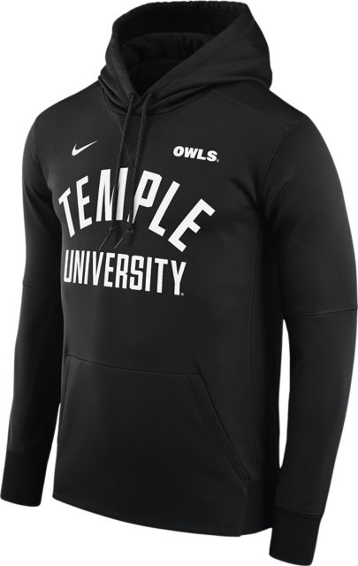 Temple University Owls Therma-Fit Hooded Sweatshirt