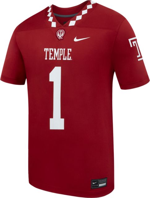 Temple University #1 Football Jersey