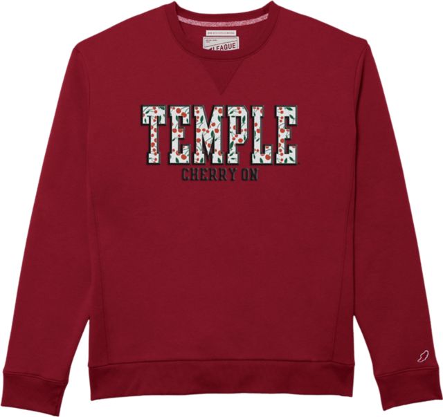 Temple University Cherry 1991 Crewneck Sweatshirt