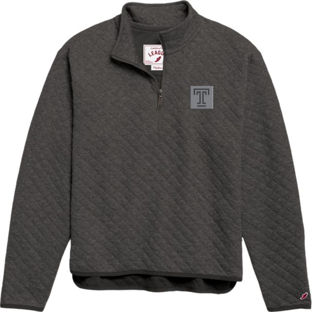 Temple University Women's Quilted 1/4 Zip