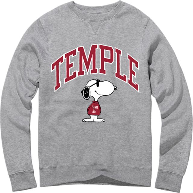 Temple University Peanuts Crewneck Sweatshirt