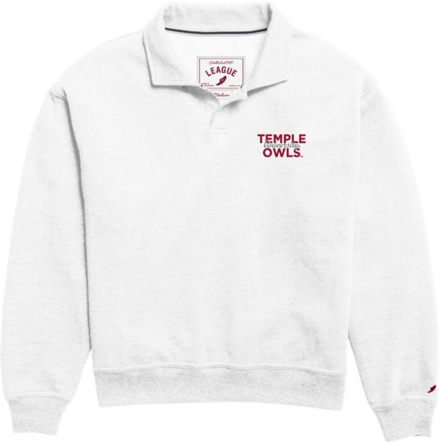 Temple University Owls Women's Collared Crew