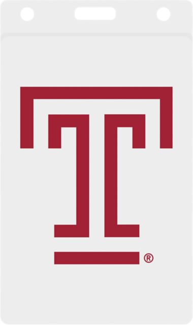 Temple University Thumb Notch Card Guard