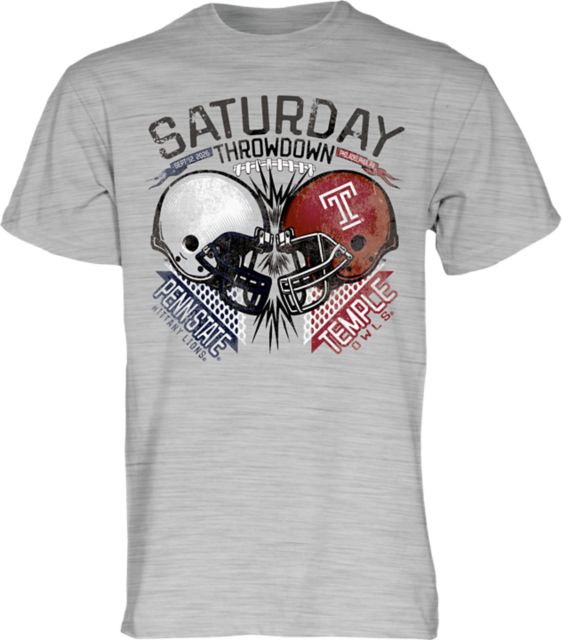 Temple University Football 2026 Rivalry Game Short Sleeve T-Shirt
