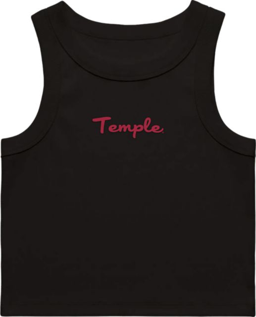 Temple University Women's Ribbed Tank Top