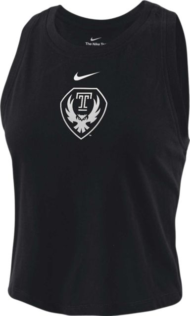 Temple University Women's Cropped Tank Top